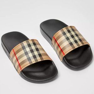 Kids Burberry Slides